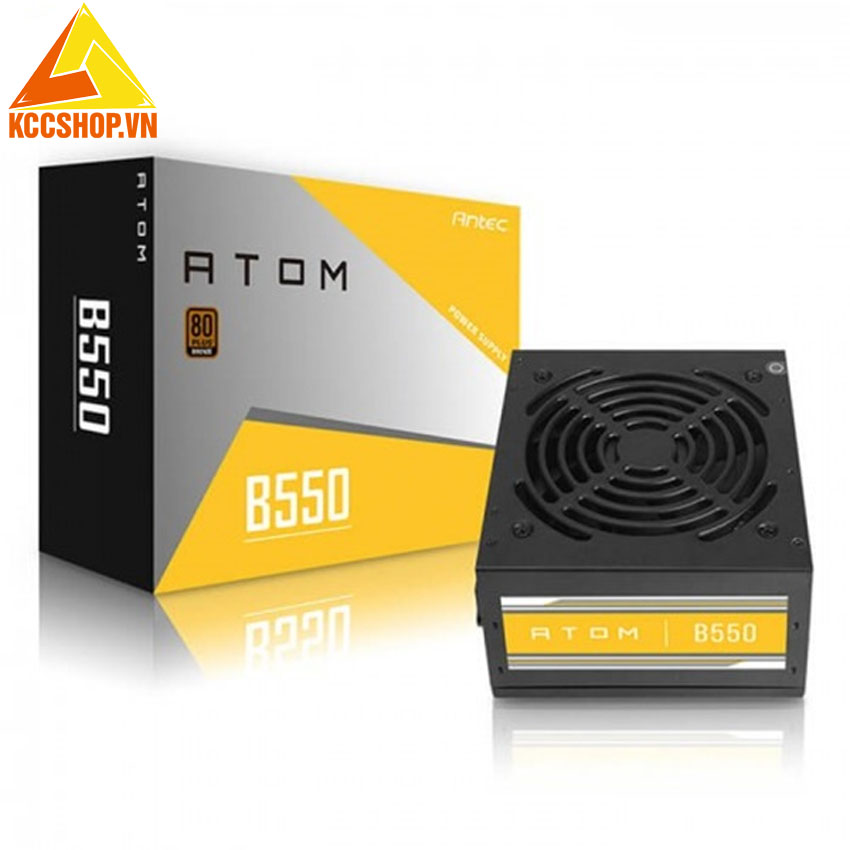 Nguồn máy tính Antec ATOM B550 - 550W 80 PLUS BRONZE