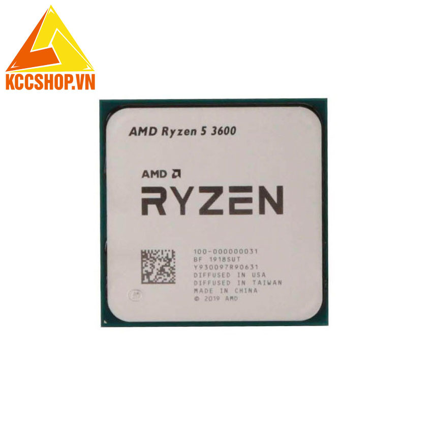 CPU Amd Ryzen 5 3600 Tray (3.6GHz turbo up to 4.2GHz, 6 nhân 12 luồng, 35MB Cache, 65W)