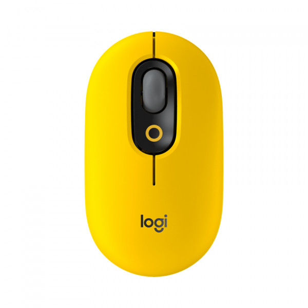 Chuột không dây Logitech Pop Emoji Blast Yellow (USB/Bluetooth/Vàng)