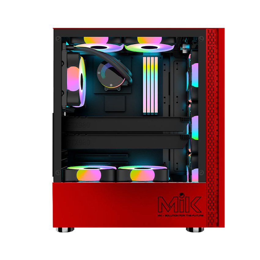 Vỏ Case MIK DT03 RED LUFFY Mid Tower Màu Đỏ