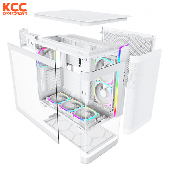 V Case Montech King Pro White