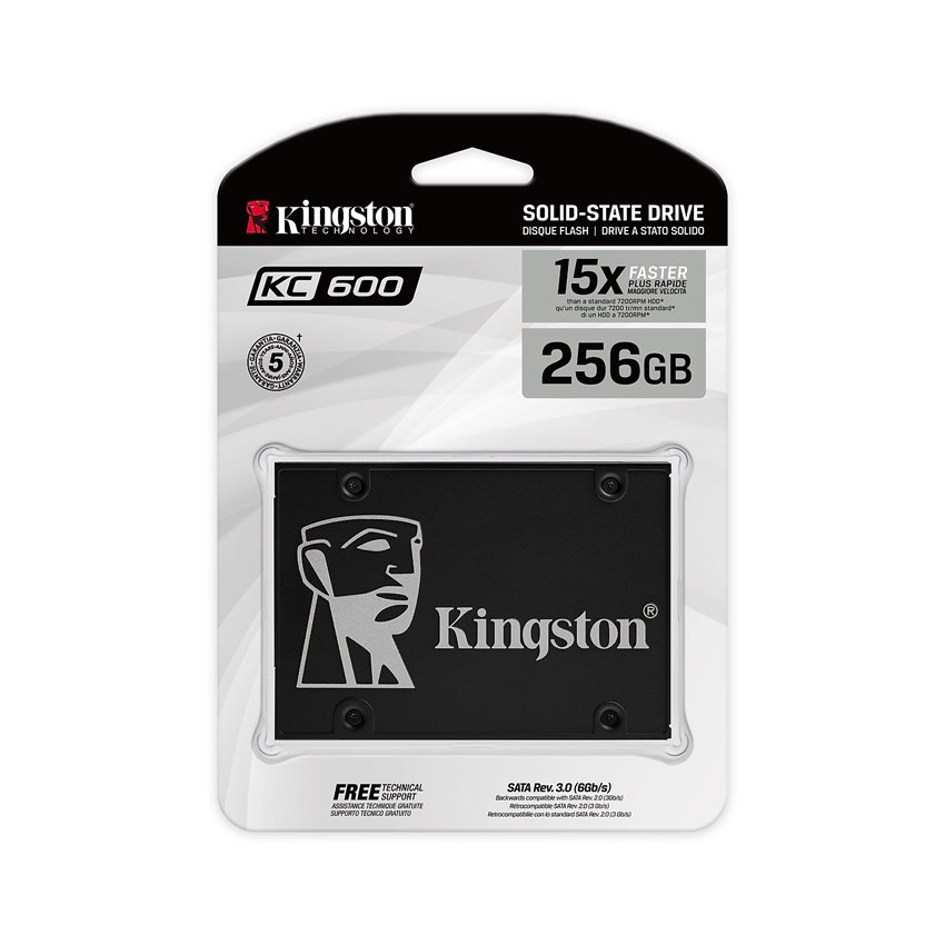 Ổ cứng SSD Kingston KC600 256GB 2.5 inch SKC600/256G
