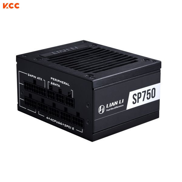 Nguồn máy tính Lian Li SP750 750W 80 Plus Gold Black