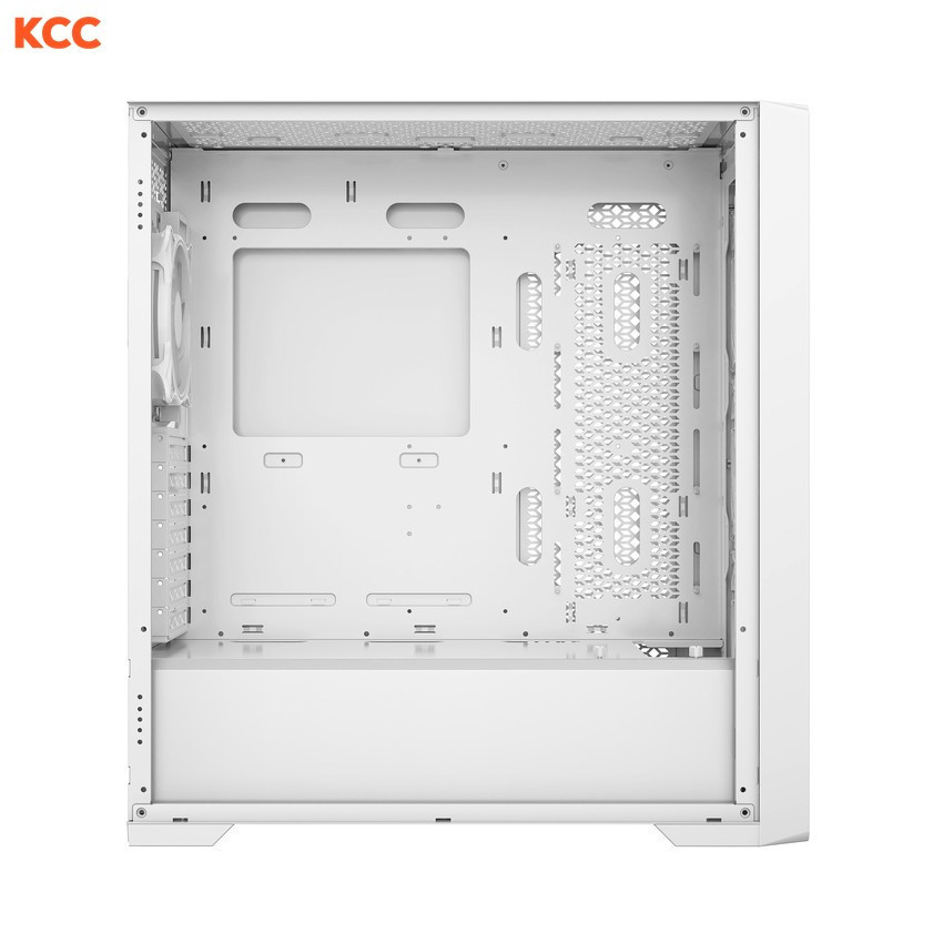 VỎ MÁY TÍNH VITRA TITAN R230 PREMIUM WHITE (KÈM 3 FAN ARGB AURA SYNC)