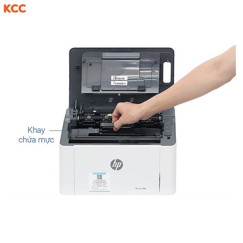 Máy in laser đen trắng HP 108W 4ZB80A (In | A4 | A5 | USB)