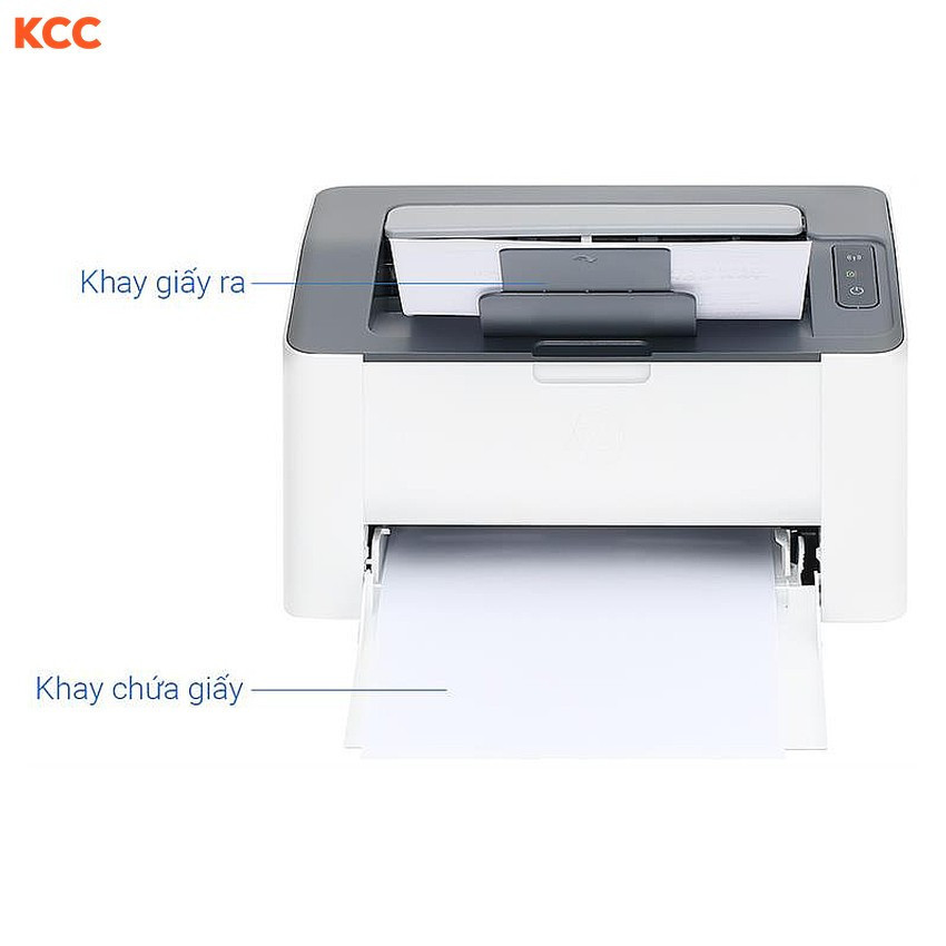 Máy in laser đen trắng HP 108W 4ZB80A (In | A4 | A5 | USB)