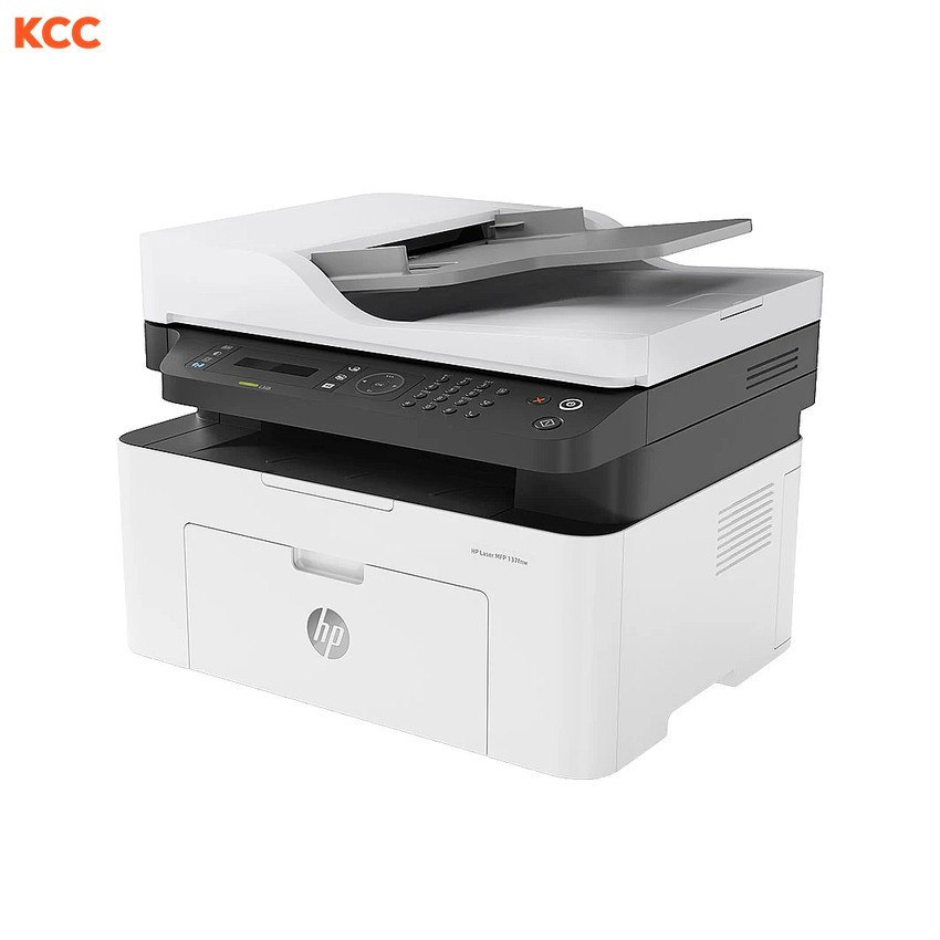 Máy in laser đen trắng HP 137fnw - 4ZB84A (A4/A5/ In/ Copy/ Scan/ ADF/ USB/ LAN/ WIFI)