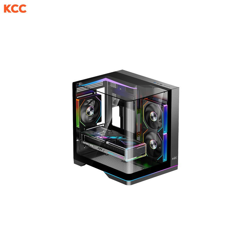 VỎ CASE MIK G8 NOVA M BLACK (MATX)