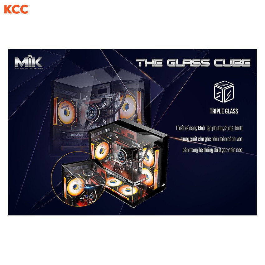 Vỏ case MIK G3 PRISM GLASS M