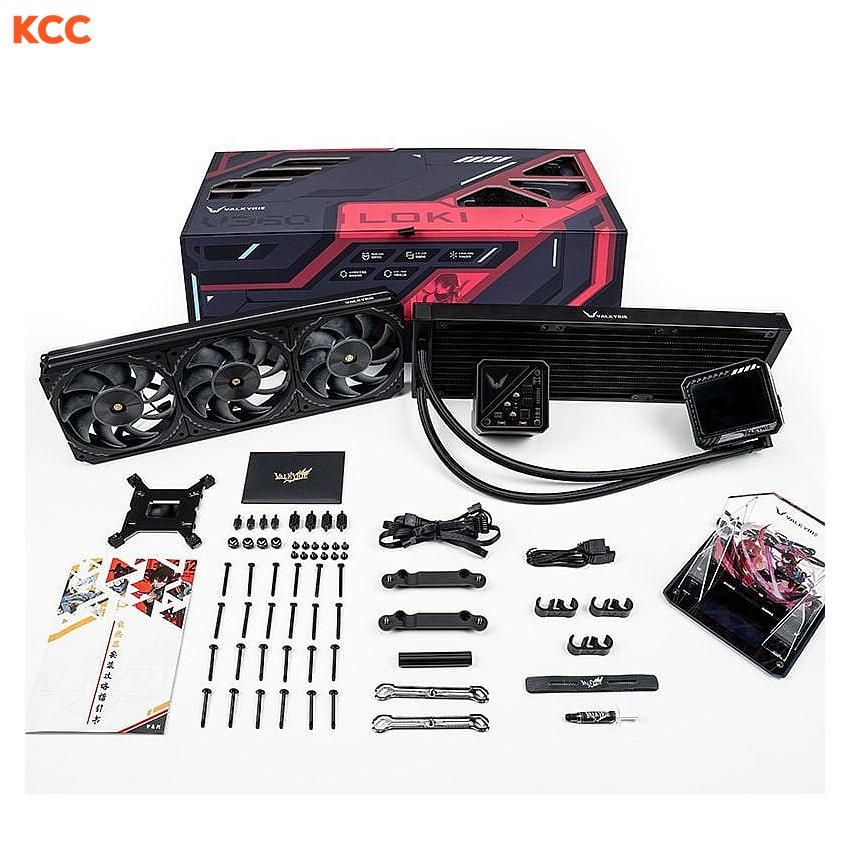 Tản nhiệt nước AIO Valkyrie V360 LOKI Đỏ Đen