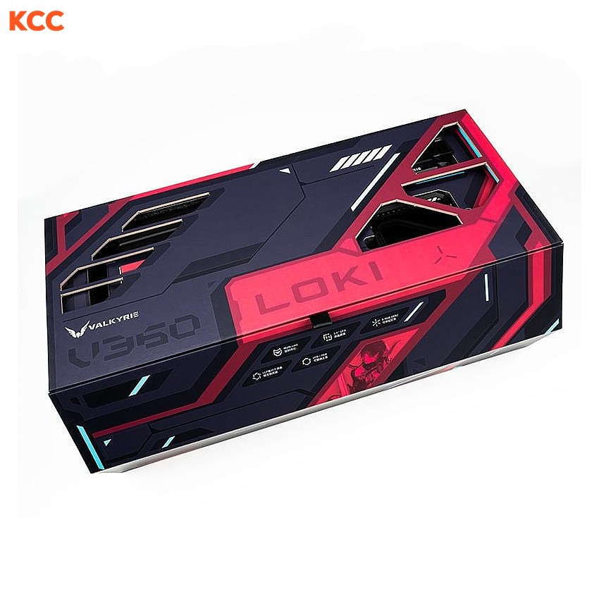 Tản nhiệt nước AIO Valkyrie V360 LOKI Đỏ Đen