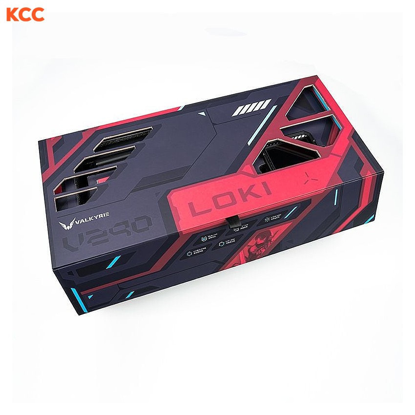 Tản nhiệt nước AIO Valkyrie V240 LOKI Đỏ Đen