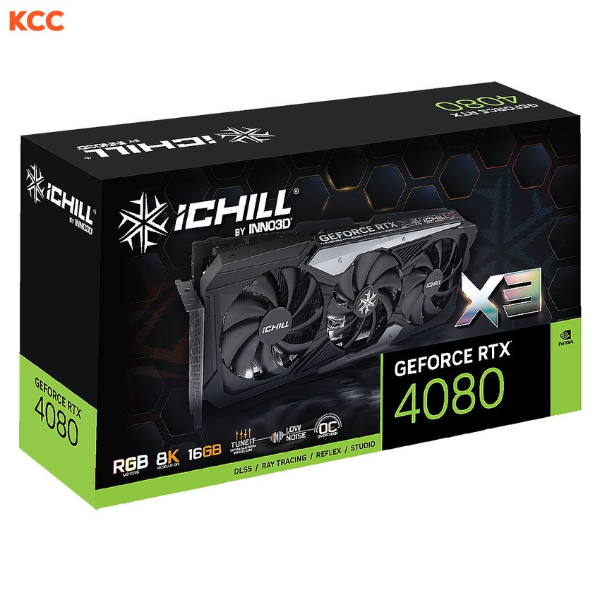 VGA INNO3D GEFORCE RTX 4080 16GB ICHILL X3