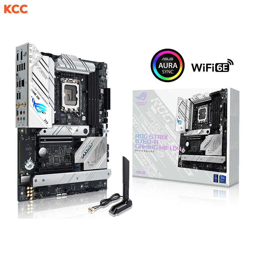 Mainboard ASUS ROG STRIX B760-A GAMING WIFI D4 (Intel B760, LGA 1700, ATX,128GB DDR4)