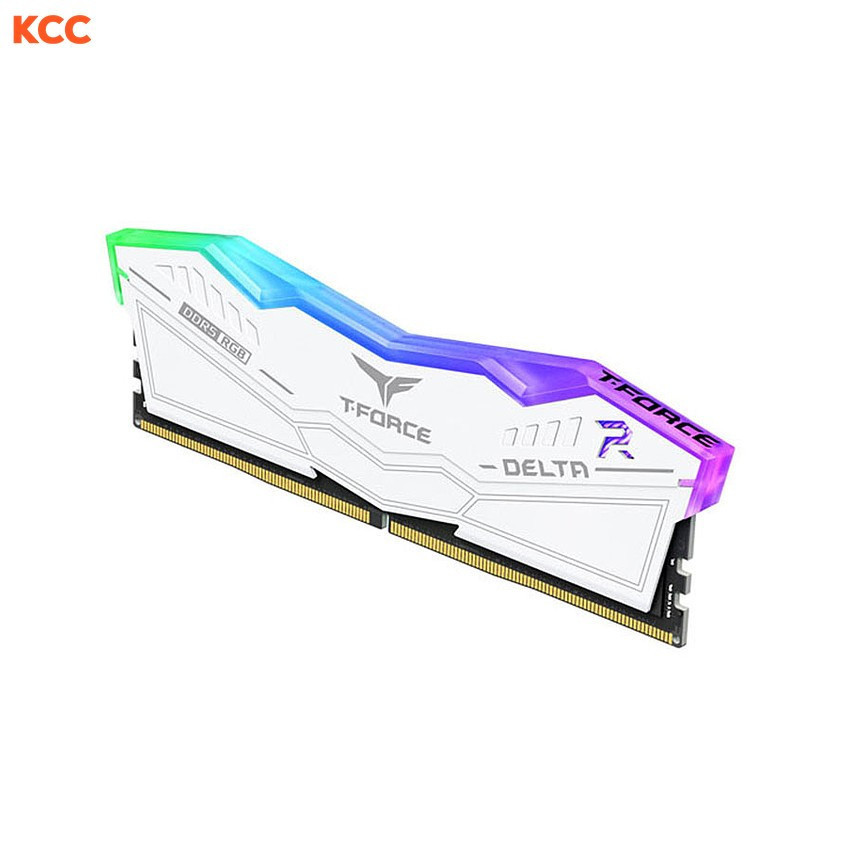 RAM DESKTOP TEAMGROUP VULCAN RGB WHITE (FF4D516G6000HC38A01) 16GB (1X16GB) DDR5 6000MHZ