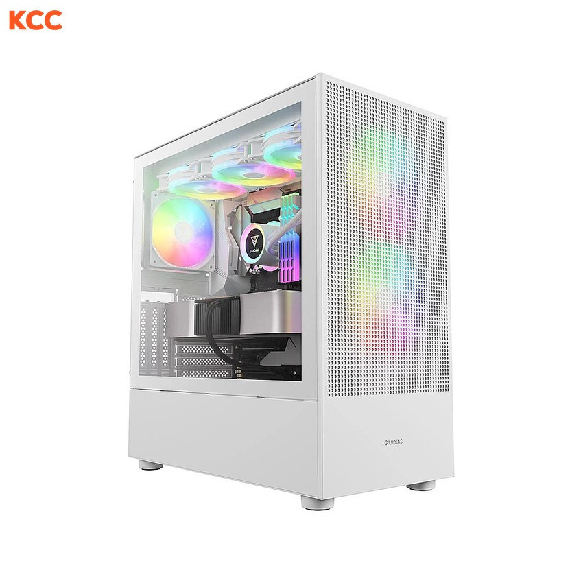 Vỏ case Gamdias TALOS E3 MESH ELITE WH