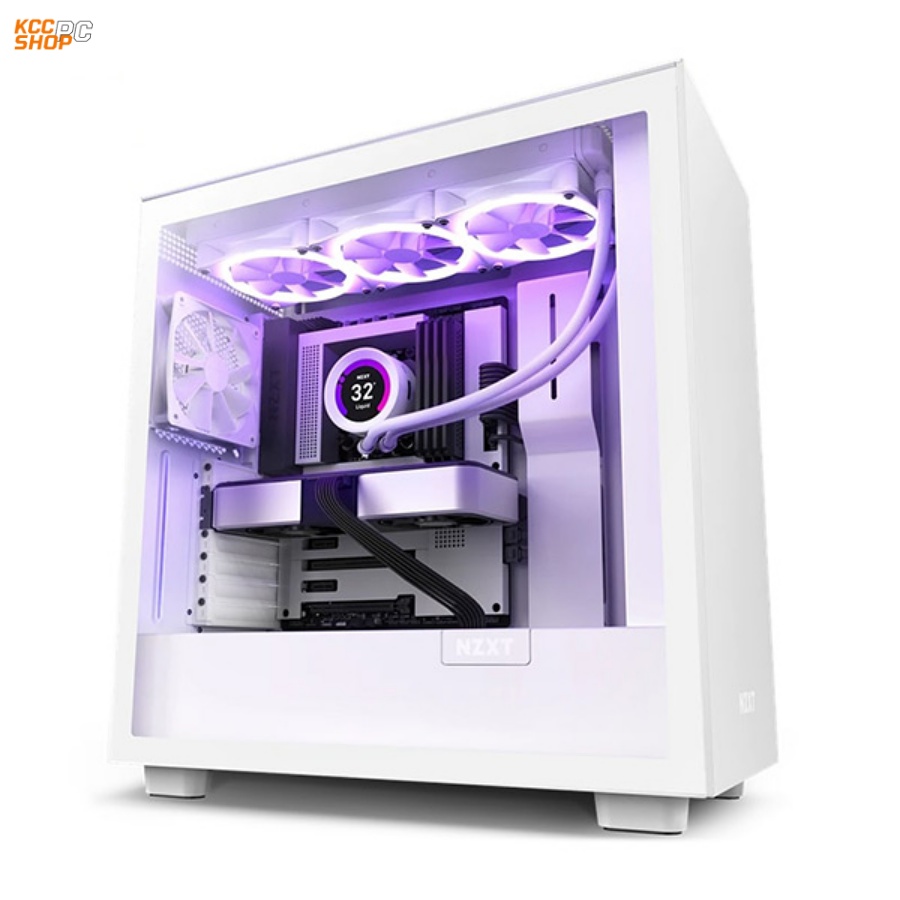 Vỏ case NZXT H7 WH/WH CM-H71BW-01