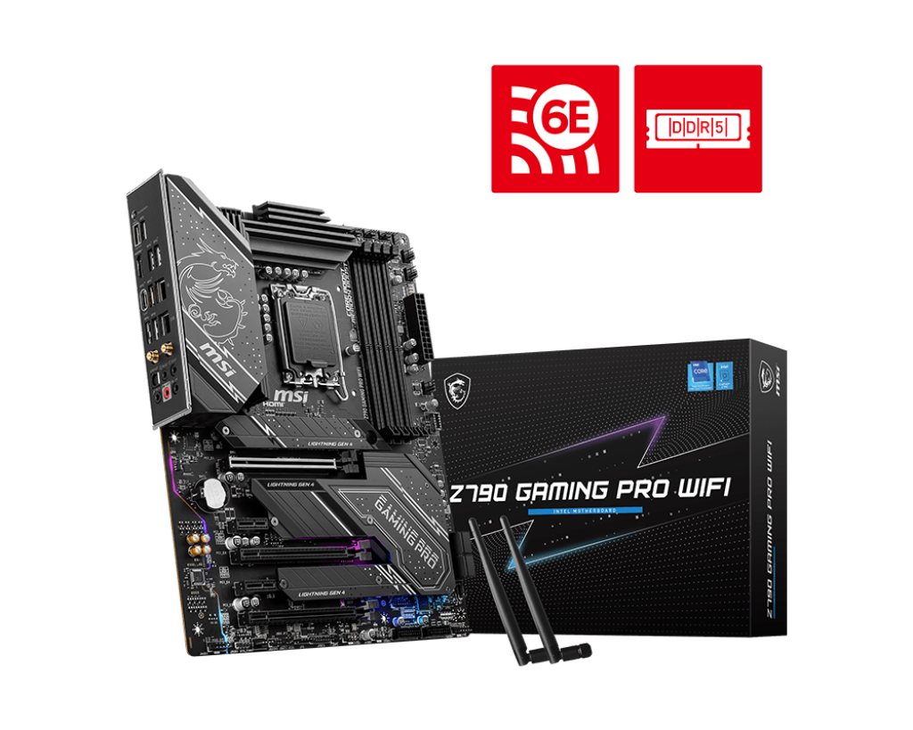 Mainboard MSI Z790 GAMING PRO WIFI (Intel Z790, Socket 1700, ATX 