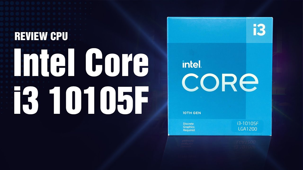 CPU Intel Core i3-10105F tray