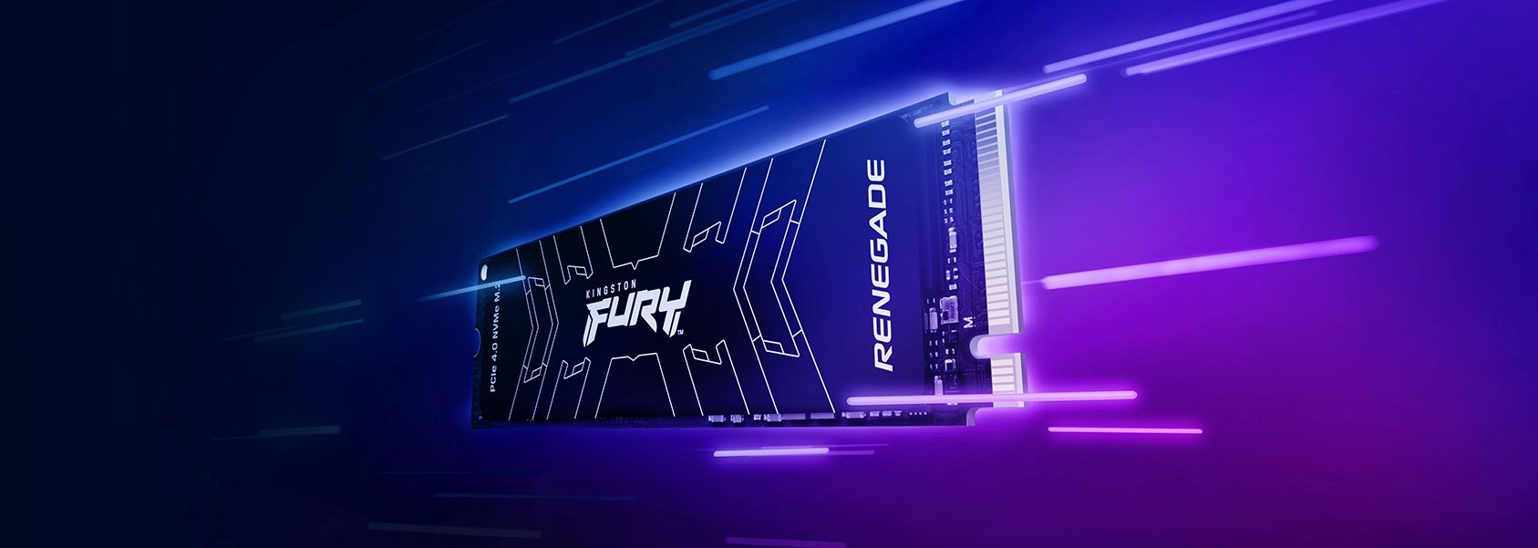 Ổ cứng SSD Kingston FURY Renegade 500GB NVMe PCIe Gen 4.0 