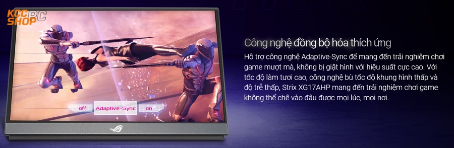 Màn hình Asus ROG STRIX XG17AHPE