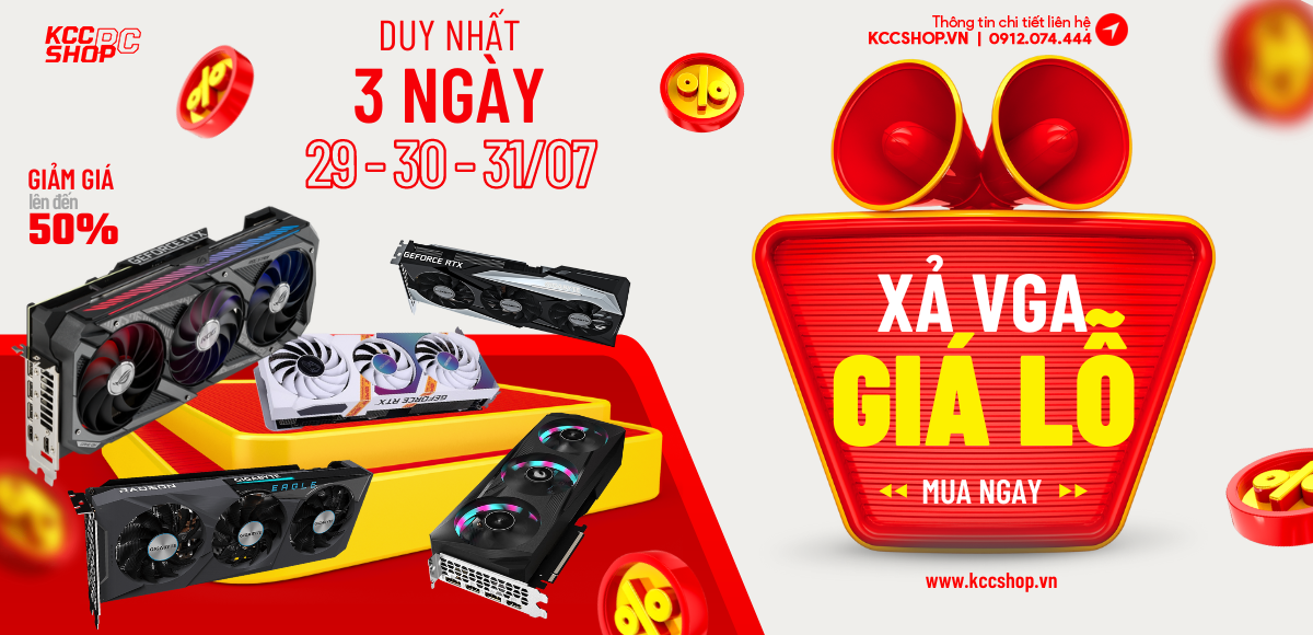  Siêu sale xả lỗ cuối tháng từ 29 - 31/07/2022