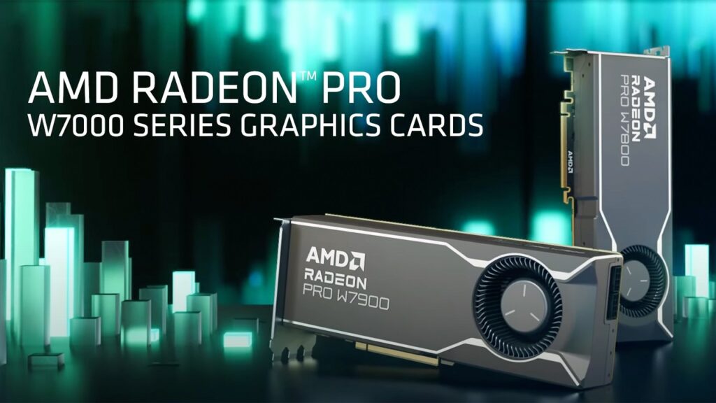 AMD trình làng dòng card Radeon PRO W7000 mạnh nhất với hiệu năng vượt trội để xử lý các tác vụ chuyên nghiệp