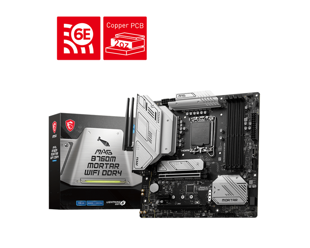 Đánh giá nhanh Mainboard MSI MAG B760M MORTAR WIFI DDR4