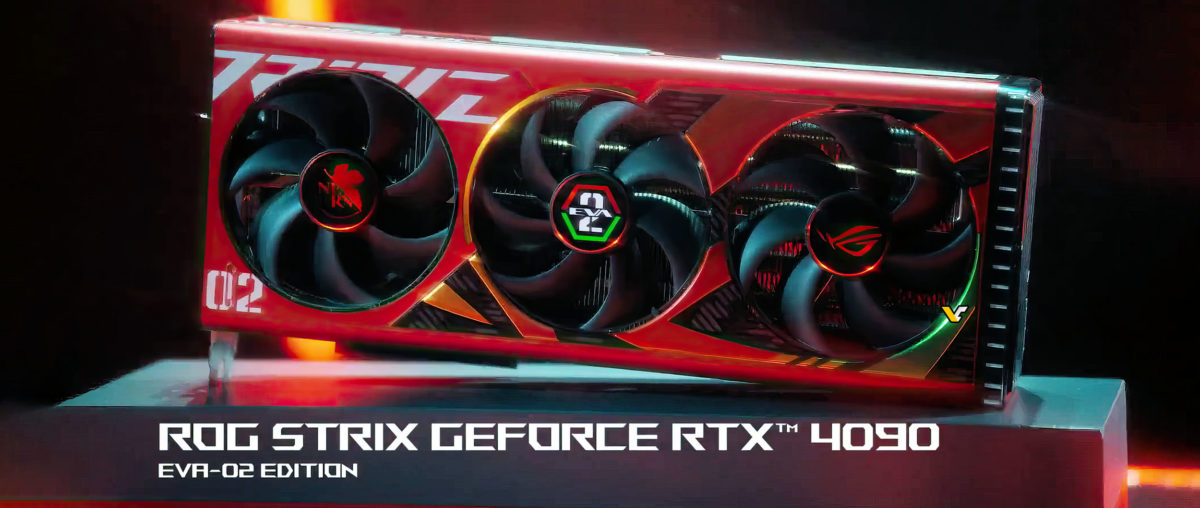  ASUS trình làng phiên bản đặc biệt ASUS ROG STRIX GeForce RTX 4090 EVA-02 với chủ đề 