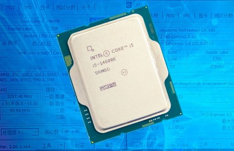 CPU Intel Core i5-14600K xuất hiện với tần số Boost Clock 5.3 GHz