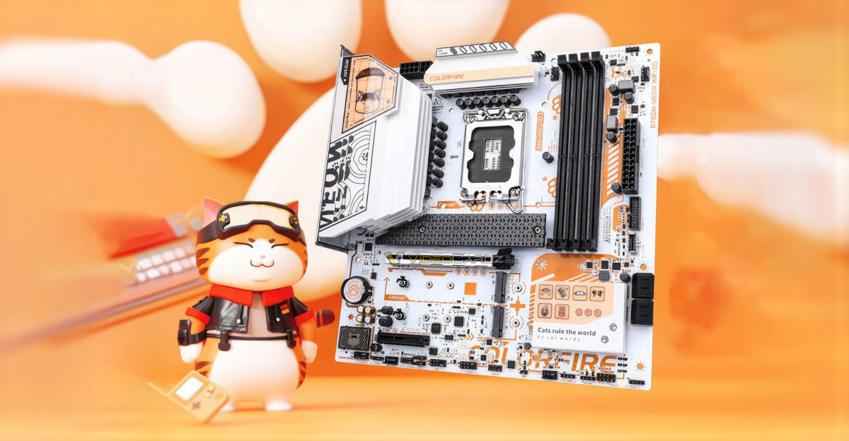 Mainboard Colorfire B760M MEOW đặt ra những điều đáng suy ngẫm