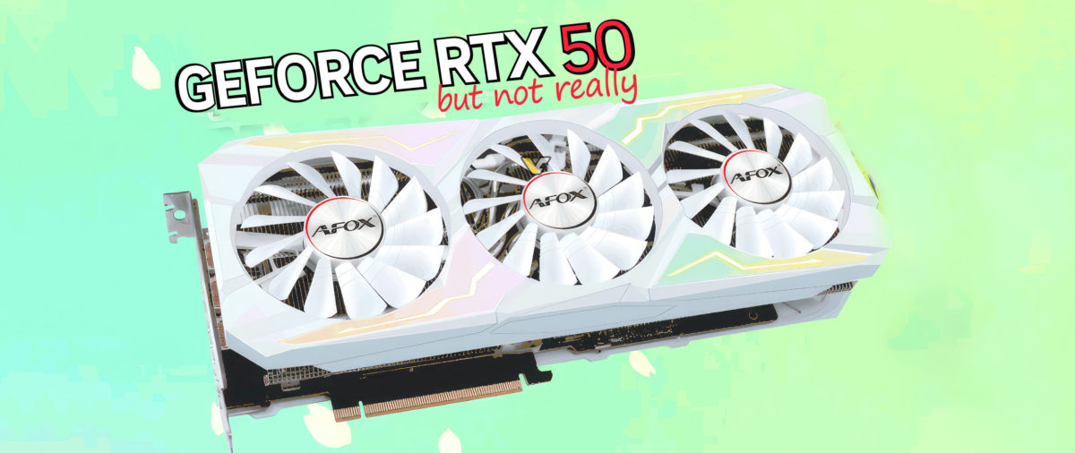 AFOX sẵn sàng cho dòng sản phẩm GeForce RTX 50 Series: Những đơn đăng ký EEC bao gồm các phiên bản từ RTX 5090 Ti đến RTX 5050