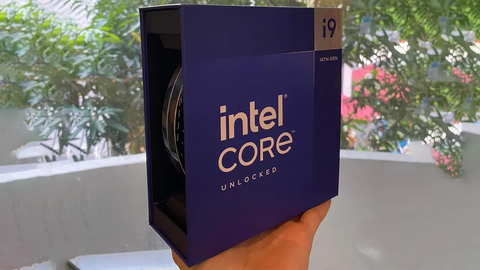 Hình ảnh đóng gói: Intel Core i9-14900K đi kèm trong hộp này