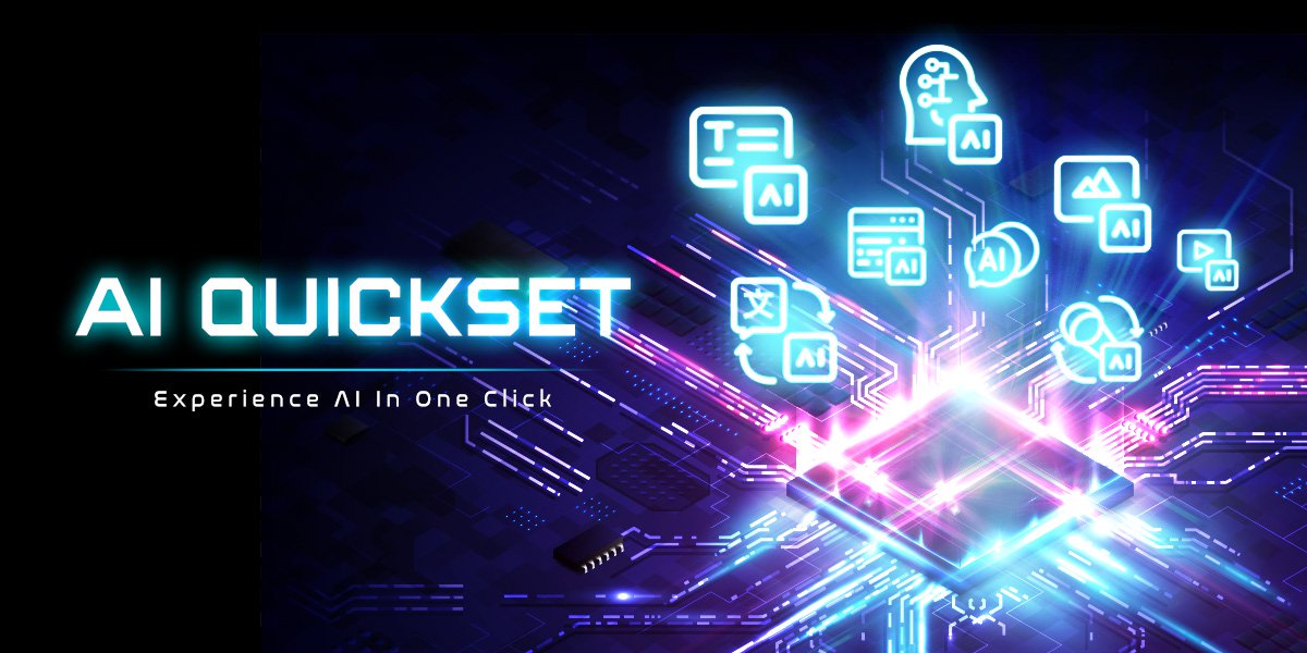 ASRock ra mắt công cụ phần mềm AI QuickSet mang đến trải nghiệm AI chỉ trong một cú click chuột