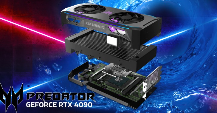 Acer's GPU GeForce RTX 4090 độc đáo với hệ thống tản nhiệt nước tích hợp gặp khó khăn trong hiệu suất tản nhiệt