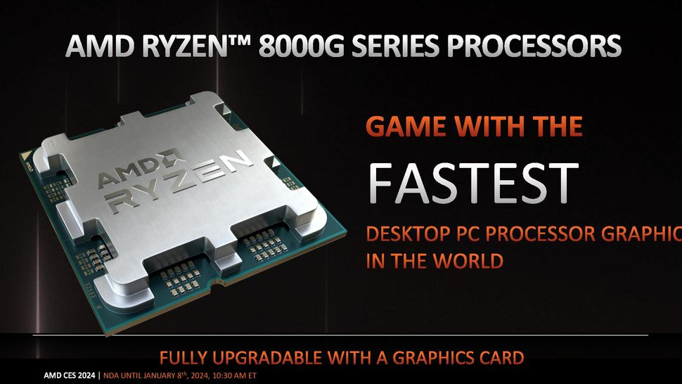 AMD ra mắt các APU Ryzen 8000G 'Phoenix', mang trí tuệ nhân tạo vào máy tính để bàn - tiết lộ các tần số Zen 4c lần đầu tiên