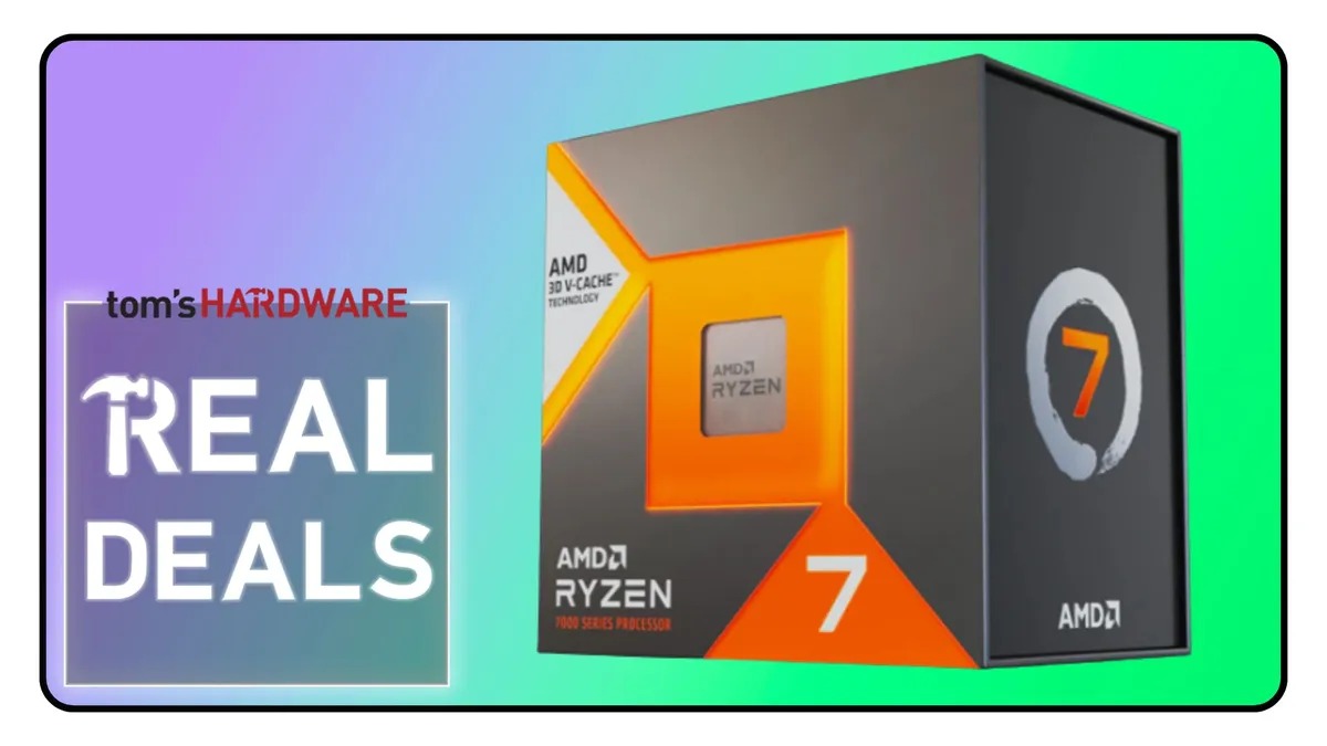 AMD Ryzen 7 5700X3D với giá cực kỳ hấp dẫn chỉ còn $192, thấp nhất từ trước đến nay