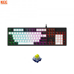 Bàn phím cơ Gaming DAREU EK104 WHITE x BLACK
