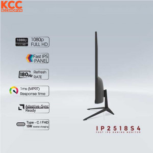 Màn hình gaming VSP IP2518S4 (24.5 inch/FHD/Fast IPS/180Hz/1ms)