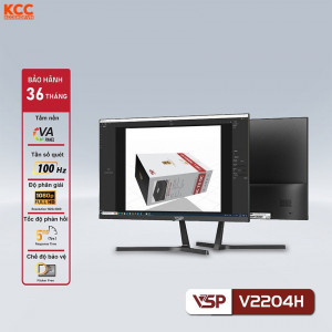 Màn hình gaming VSP V2204H (21.5 inch/FHD/VA/100Hz/5ms)
