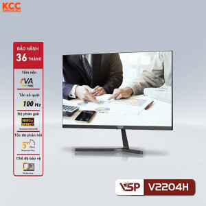 Màn hình gaming VSP V2204H (21.5 inch/FHD/VA/100Hz/5ms)