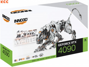 VGA INNO3D GeForce RTX 4090 X3 OC WHITE 24GB