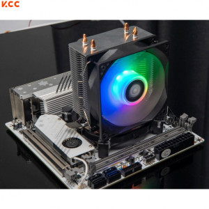 Tản nhiệt khí CPU Leopard A200 Plus - Đen | Fan 92mm led RGB