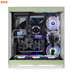 Vỏ case Thermaltake CTE E550 TG Matcha Green Mid Tower