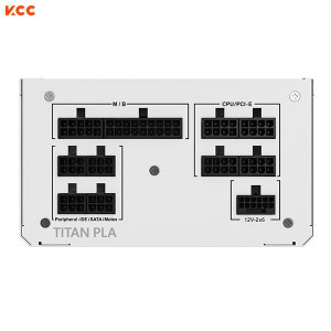 Nguồn máy tính Montech TITAN PLA 750W 80 Plus Platinum