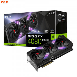 VGA PNY GeForce RTX 4080 SUPER 16GB XLR8 Gaming VERTO EPIC-X RGB OC Triple Fan DLSS 3