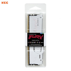 Ram Kingston FURY Beast RGB (KF552C36BWEA-16) 16GB (1x16GB) C36 5200MHz DDR5 White