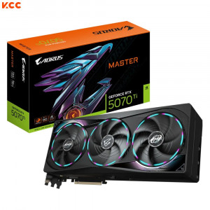 VGA Gigabyte AORUS GeForce RTX 5070 Ti MASTER 16G (GV-N507TAORUS M-16GD)
