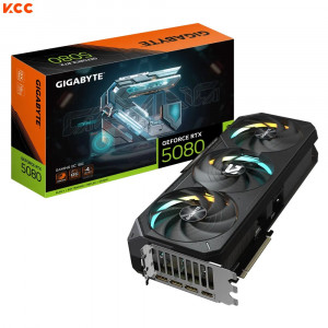 VGA Gigabyte GeForce RTX 5080 GAMING OC 16G (GV-N5080GAMING OC-16GD)