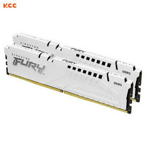 Ram Kingston FURY Beast (KF560C30BWK2-64) 64GB (2x32GB) C30 6000MHz DDR5 White